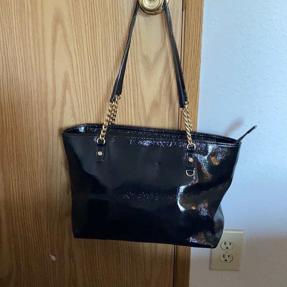 Patten leather Michael Kors tote bag